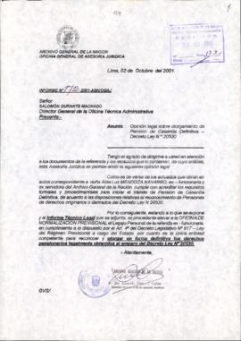 INFORME 172-2001-AGN-OGAJ