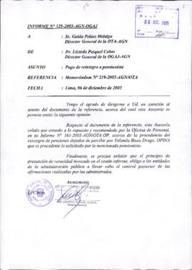 INFORME 329-2005-AGN-OGAJ