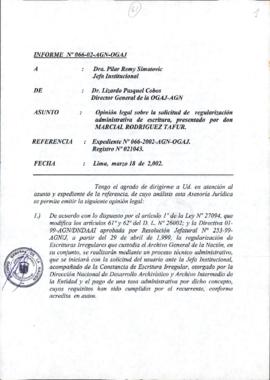INFORME 066-02-AGN-OGAJ