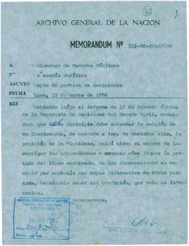 MEMORANDUM 102-86-JOAJ/AGN