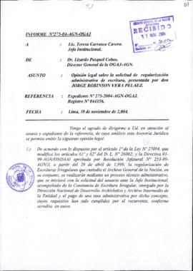 INFORME 275-2004-AGN-OGAJ