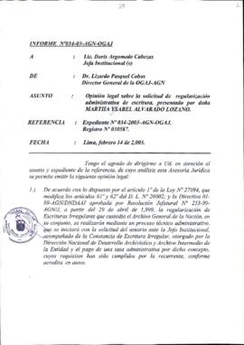 INFORME 034-2003-AGN-OGAJ