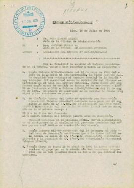 INFORME 051-90-AGN/OAJ