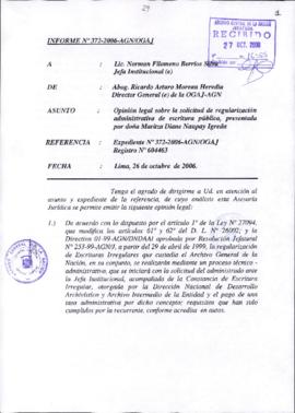 INFORME 372-2006-AGN/OGAJ