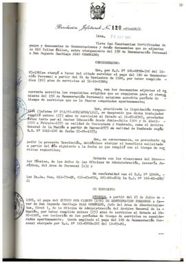 Resolución Jefatural N° 120-1985/AGN/J