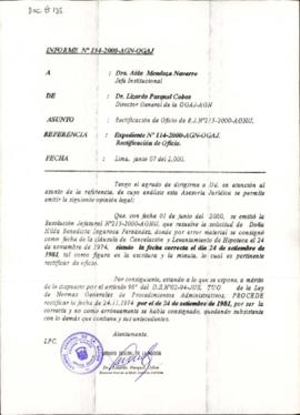 INFORME 134-2000-AGN-OGAJ