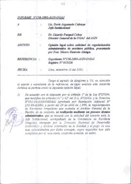 INFORME 158-2001-AGN-OGAJ