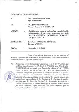 INFORME 163-2003-AGN-OGAJ