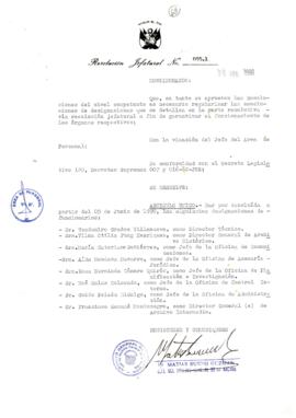 Resolución Jefatural N° 055-1-1990/AGN/J