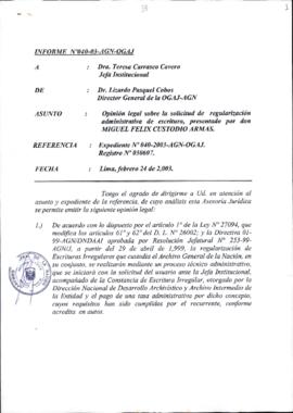 INFORME 040-2003-AGN-OGAJ