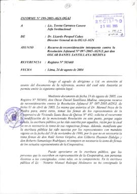 INFORME 199-2005-AGN-OGAJ