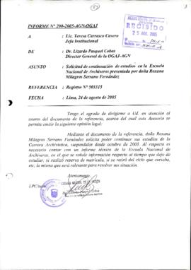 INFORME 200-2005-AGN-OGAJ