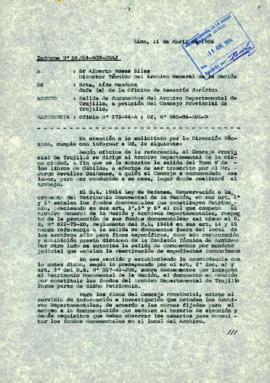INFORME 028/84-AGN-JOAJ