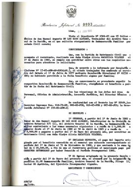 Resolución Jefatural N° 093-1983/AGN/J