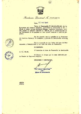 Resolución Directoral N° 33-86-AGN/OA