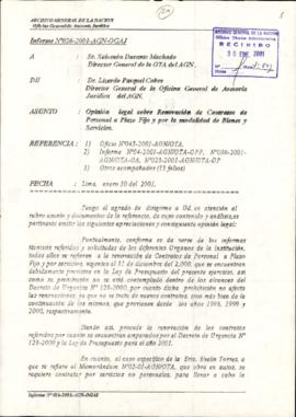 INFORME 026-2001-AGN-OGAJ