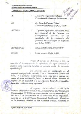 INFORME 195-2000-AGN-OGAJ