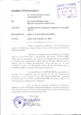 INFORME 220-2004-AGN-OGAJ