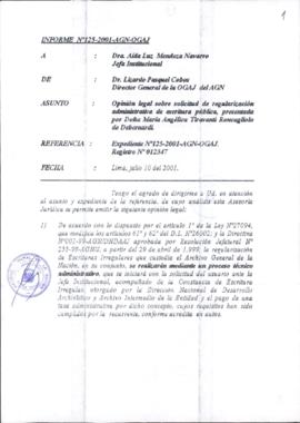 INFORME 125-2001-AGN-OGAJ