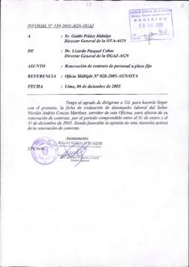 INFORME 330-2005-AGN-OGAJ