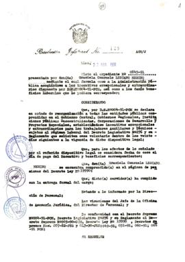 Resolución Jefatural N° 128-1991/AGN/J