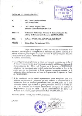 INFORME 269-2003-AGN-OGAJ