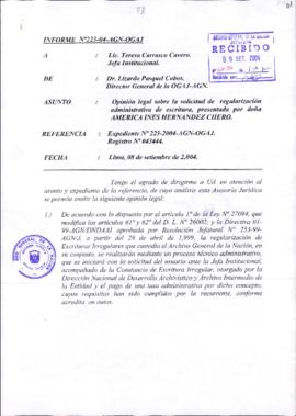 INFORME 223-2004-AGN-OGAJ