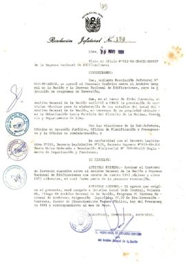 Resolución Jefatural N° 180-1991/AGN/J