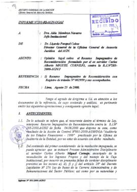 INFORME 191-2000-AGN-OGAJ