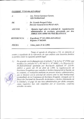 INFORME 163-2004-AGN-OGAJ