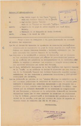 INFORME 058-91-AGN/OAJ