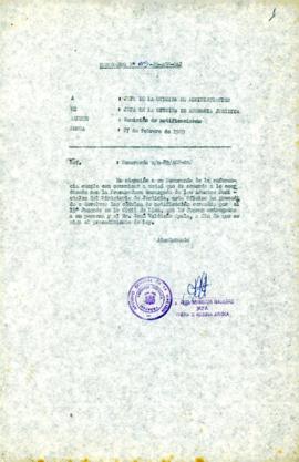 MEMORANDUM 019-89-AGN/JOAJ