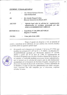 INFORME 196-2004-AGN-OGAJ