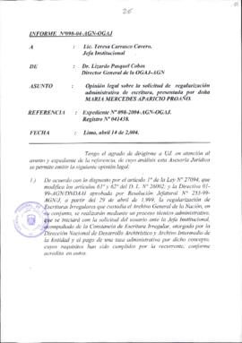 INFORME 098-2004-AGN-OGAJ