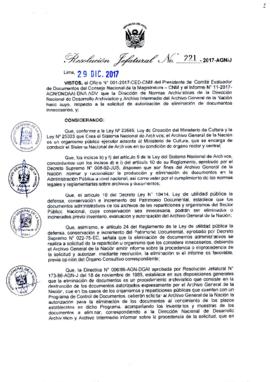 Resolución Jefatural N° 221-2017-AGN/J