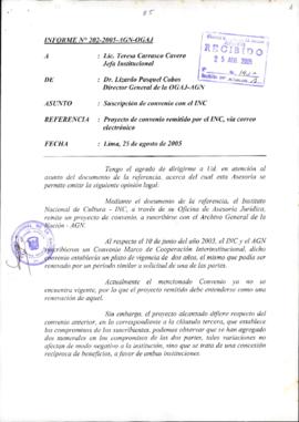 INFORME 202-2005-AGN-OGAJ