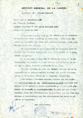 MEMORANDUM 231-86-JOAJ/AGN