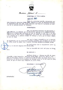Resolución Directoral N° 058-89-AGN/OA