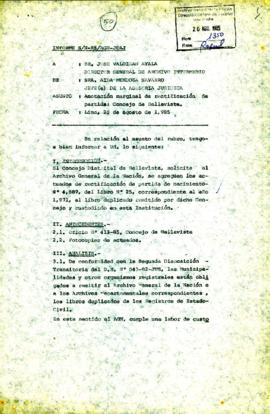 INFORME S/N-85/AGN-JOAJ