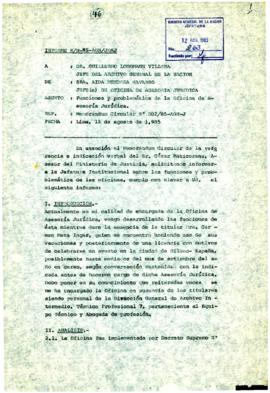 INFORME S/N-85-AGN/JOAJ