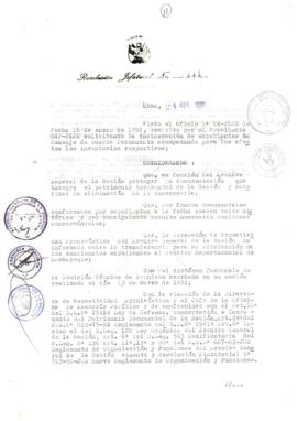 Resolución Jefatural N° 111-1991/AGN/J