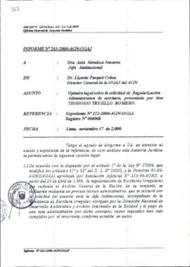 INFORME 263-2000-AGN-OGAJ