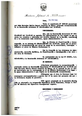 Resolución Jefatural N° 129-1983/AGN/J