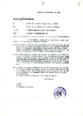 INFORME 112-89-AGN/OAJ