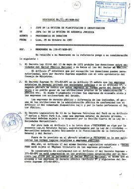 MEMORANDUM176-87/AGN-JOAJ