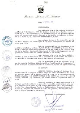 Resolución Jefatural N° 095-1991/AGN/J