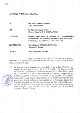 INFORME 231-2000-AGN-OGAJ