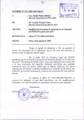 INFORME 207-2005-AGN-OGAJ