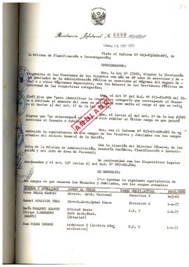 Resolución Jefatural N° 080-1983/AGN/J