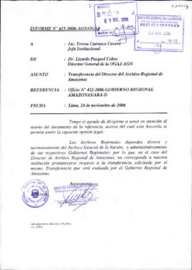 INFORME 415-2006-AGN/OGAJ